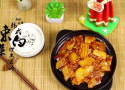 韩式辣白菜炒土豆片