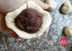 练奶红豆沙包的做法图解7