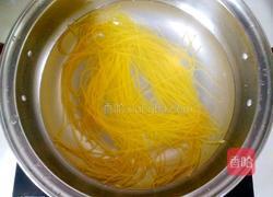 肉末黄瓜丝打卤面的做法图解4