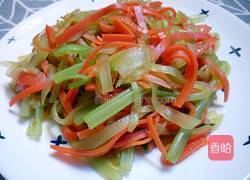 凉拌莴笋的做法图解10