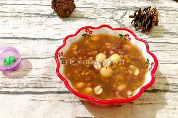 红豆薏米莲子汤（快速便捷版）