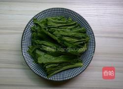 春菜炒肉的做法图解1