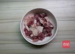 春菜炒肉的做法图解2
