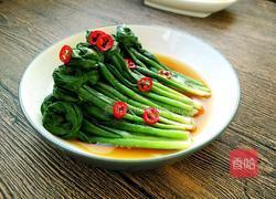 凉拌韭菜结的做法图解5