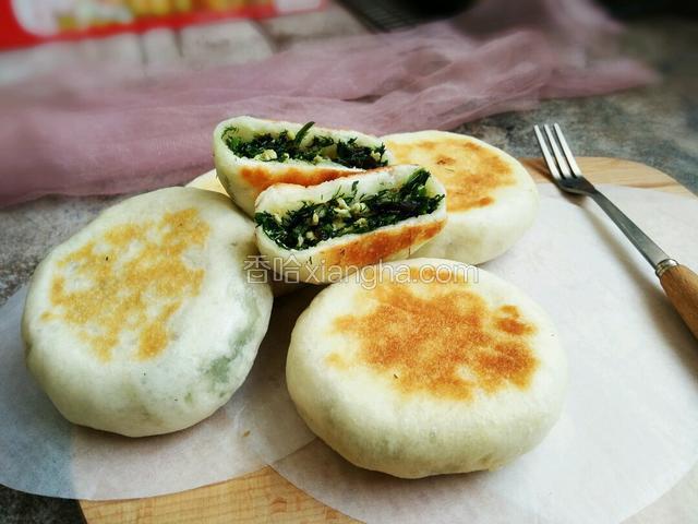 茴香素馅饼就做好了
敏茹意作品