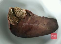 菠菜猪肝粥的做法图解4