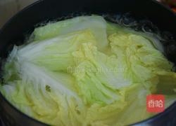 娃娃菜炒肉的做法图解3