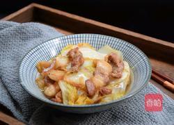 娃娃菜炒肉的做法图解8