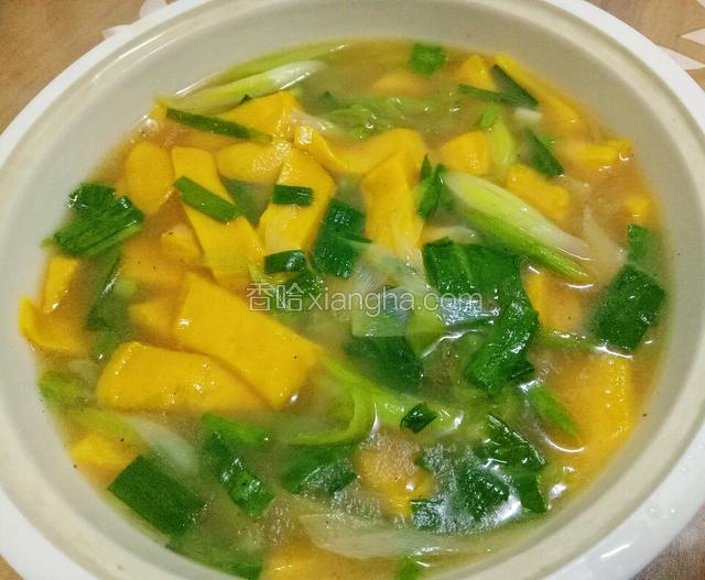 最后盛出享用
