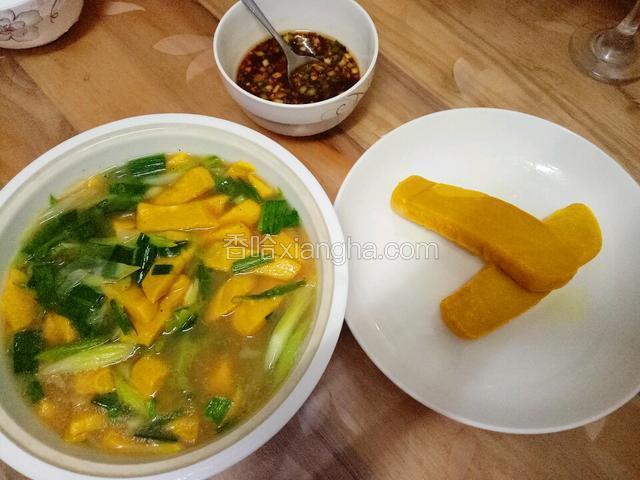 分成干吃和汤煮两部分