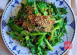 陈醋蒜蓉拌冰菜的做法图解10