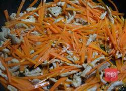 胡萝卜炒肉丝的做法图解6