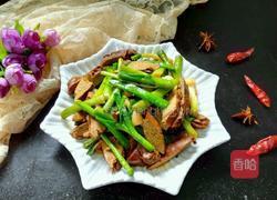 大蒜炒鸭肝的做法图解13