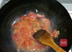 西红柿鸡蛋菠菜面的做法图解2