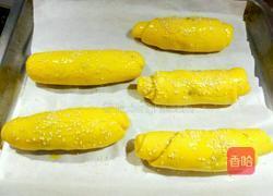 紫薯泥面包卷的做法图解7