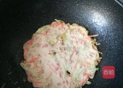 角瓜胡萝卜火腿煎饼的做法图解4