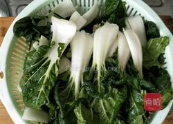 猪油渣炒白菜的做法图解3