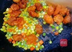 三色炒鸡柳的做法图解12