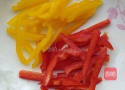 柿子椒炒苦瓜的做法图解4