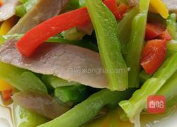 柿子椒炒苦瓜的做法图解10