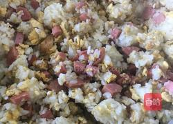 火腿肠蛋炒饭的做法图解5