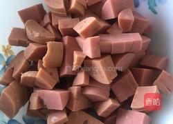 火腿肠蛋炒饭的做法图解2