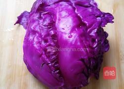 酱汁紫甘蓝的做法图解1