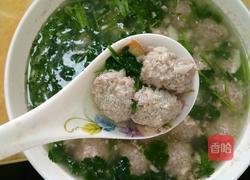 汆羊肉丸子的做法图解7