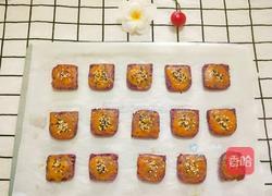 宝宝芝麻紫薯饼的做法图解8