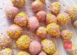 香甜紫薯球(18个月宝宝辅食)的做法图解12