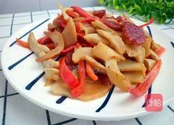 笋干腊肠的做法图解1