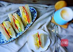 萨拉米风干肠三明治的做法图解11