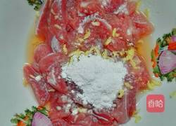 芥蓝炒肉的做法图解5