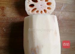 黑米酿莲藕的做法图解3