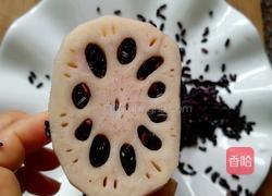 黑米酿莲藕的做法图解4