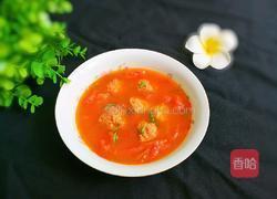 番茄肉圆汤的做法图解11