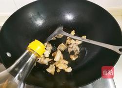 椒盐咸肉炒芦蒿的做法图解5