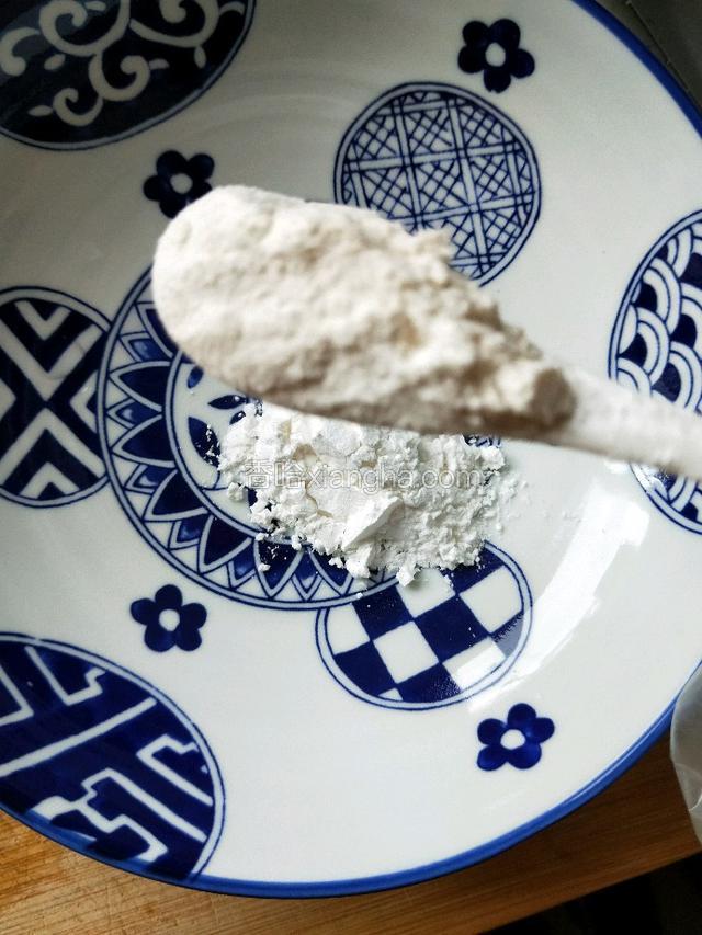 准备面粉