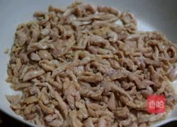 西芹炒肉丝的做法图解3