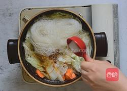 白菜羊肉粉丝煲的做法图解8