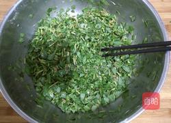 马齿苋大饼馍(蒸馍版)的做法图解3