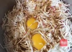 Illustration of how to make carrot cake 2