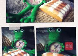 紫薯椰蓉排包的做法图解1