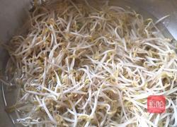 青椒绿豆芽的做法图解1