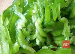 青椒绿豆芽的做法图解4