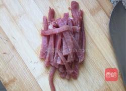 瘦肉豆角焖面的做法图解3