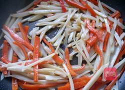 莲藕红椒的做法图解8