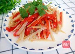 莲藕红椒的做法图解9