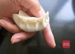 槐花馅饺子的做法图解12