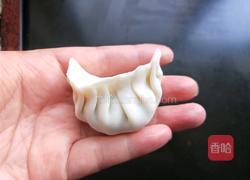 槐花馅饺子的做法图解13